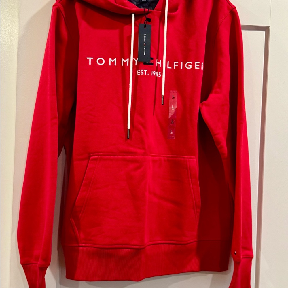 Tommy Hilfiger Embroidered Tommy Logo Hoodie